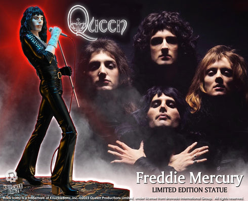 Knucklebonz Queen Rock Iconz Freddie Mercury II (Sheer Heart Attack Era) Statue